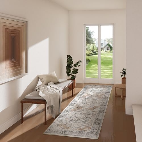 Kitchen Runner Rugs Non Slip: 2x6 Washable Rug Carpet Runners for Hallways