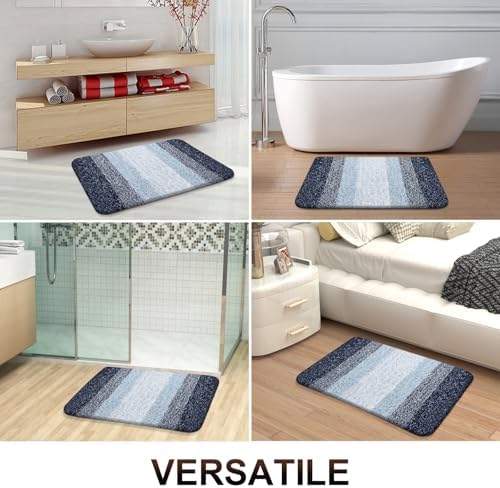 OLANLY Large Bathroom Rugs 44x32, Extra Soft Absorbent Microfiber Bath Rugs