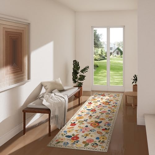 Washable Hallway Runner Kitchen Rugs : 2'6"x8' Carpet Runner Rug Non Slip