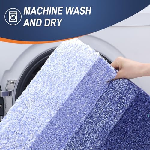 OLANLY Large Bathroom Rugs 50x30, Extra Soft Absorbent Microfiber Bath Rugs