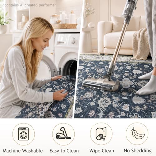 Ophanie Black Velvet Area Rugs 2x6 for Bedroom Living Room, Fluffy Shag Fuzzy Carpet, Plush Shaggy Rug, Indoor Carpet for Kids Boys Dorm Home Decor Aesthetic, Nursery with 99 pcs Pile fibers