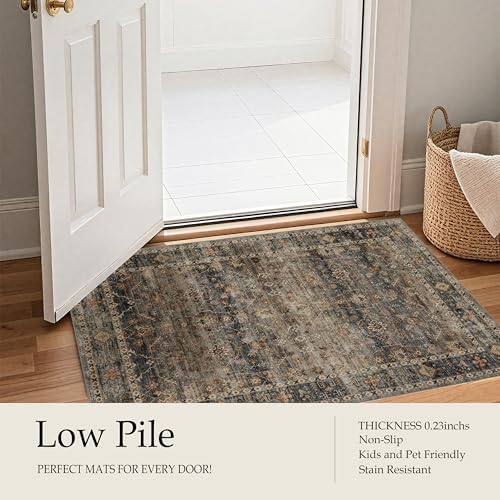Ruaruarug Washable Area Rug 8×10 for Living Room, Ultra Soft, Camel