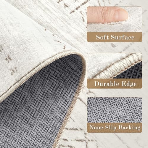 cotiled Hallway 3x8 Runner Rugs Washable Boho Moroccan Soft Rug