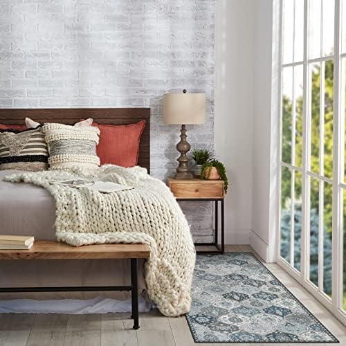 Lahome Moroccan Kitchen Runner Rug, 2x5 Washable Hallway Runner Non Slip