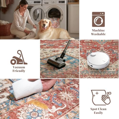 Washable Small Area Rugs for Entryway: 2x3 Door Mat Indoor Entrance