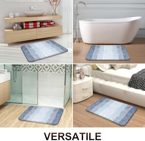 OLANLY Large Bathroom Rugs 40x32, Extra Soft Absorbent Microfiber Bath Rugs