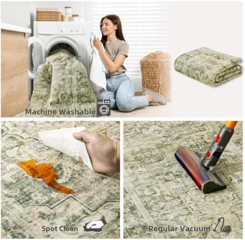 Hallway Runner Rug Non Slip: 2'6"x8' Washable Kitchen Rugs Carpet Runner
