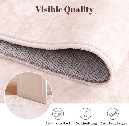 Homemate Washable Rug 4x6 Area Rugs - Vintage Rugs for Living Room