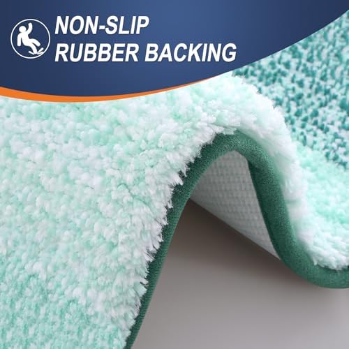 OLANLY Large Bathroom Rugs 44x32, Extra Soft Absorbent Microfiber Bath Rugs
