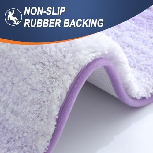 OLANLY Large Bathroom Rugs 50x30, Extra Soft Absorbent Microfiber Bath Rugs