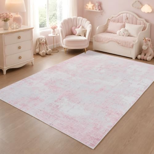Abstract Area Rug 3x5 Ft Washable Rugs for Entryway Indoor