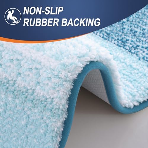 OLANLY Bathroom Rugs Mat 36x24, Extra Soft Absorbent Microfiber Bath Rugs