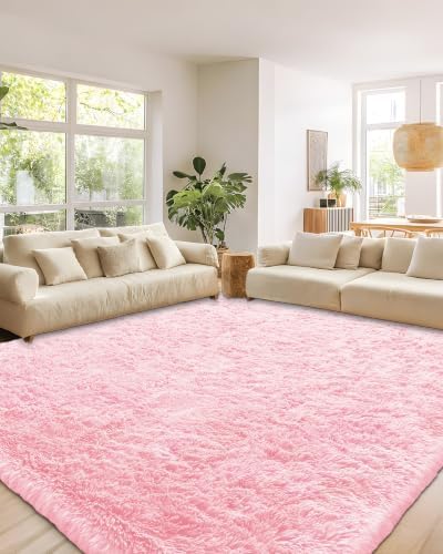 Smiry Area Rugs for Living Room Bedroom 2x3 ft, Fluffy Washable Carpet