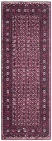 Keen Home Design Vintage Washable Runner Rug, Non-Slip Low Pile, 2x10
