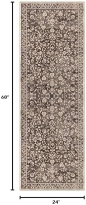 Vintage 2x5 Rug Washable Hallway Runner Non Slip Kitchen Runner