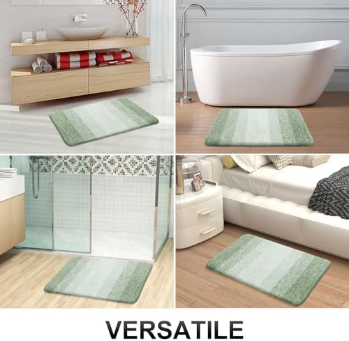 OLANLY Bathroom Rugs Mat 36x24, Extra Soft Absorbent Microfiber Bath Rugs