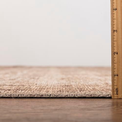 Keen Home Design Vintage Washable Area Rug, Non-Slip Low Pile, 9x12