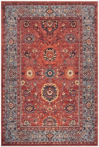 Keen Home Design Vintage Washable Area Rug, Non-Slip Low Pile, 8x10