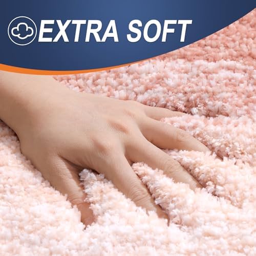 OLANLY Large Bathroom Rugs 44x32, Extra Soft Absorbent Microfiber Bath Rugs