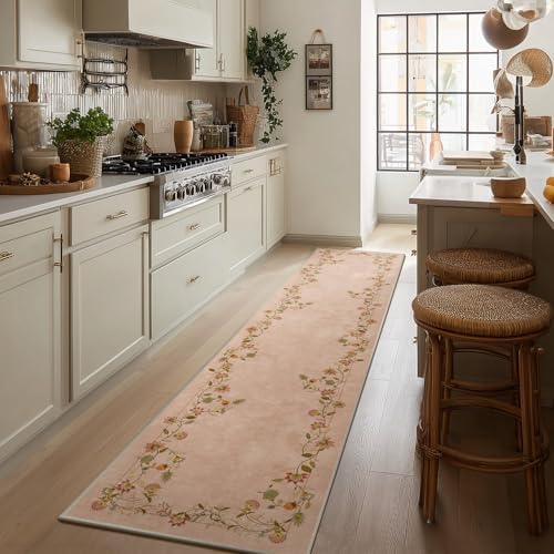Washable Kitchen Rugs Runners for Hallways: 2x10 Long Runner Rug Non Slip
