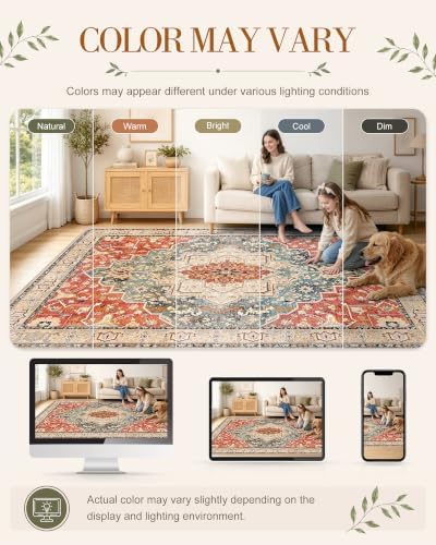 OLANLY 2x8 Washable Runner Rug, Soft Non Slip Carpet for Hallway Kitchen
