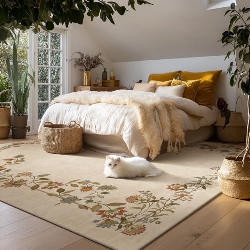 10x12 Area Rug Living Room: Washable Bedroom Rug Non Slip Soft Large Carpet