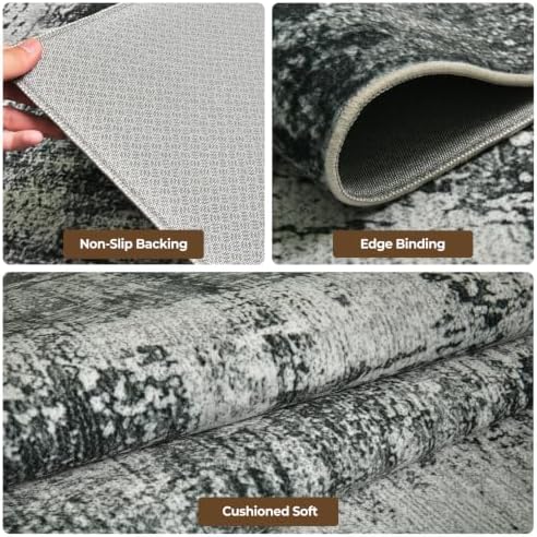 Washable Rugs 5x7 Area Rugs for Living Room,Bedroom,Dining Room,Nursery