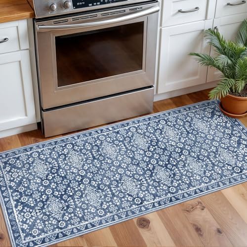 Vintage 2x5 Rug Washable Hallway Runner Non Slip Kitchen Runner