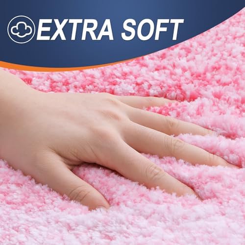OLANLY Large Bathroom Rugs 44x32, Extra Soft Absorbent Microfiber Bath Rugs