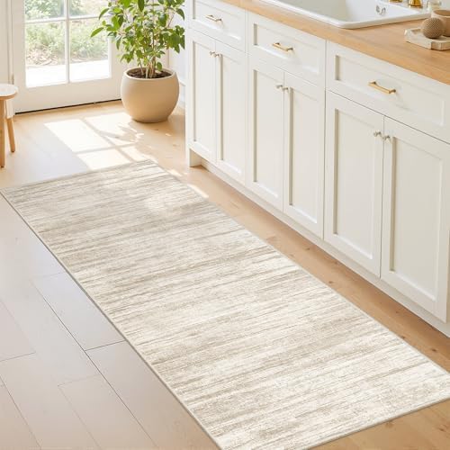 2x5 Rug Runners for Hallways Non Slip,Kitchen Rugs,Brown