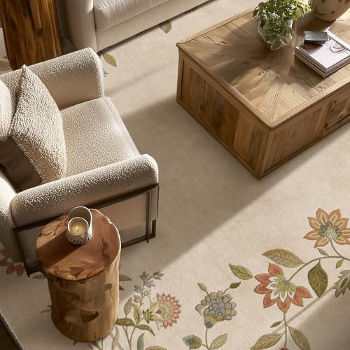 10x12 Area Rug Living Room: Washable Bedroom Rug Non Slip Soft Large Carpet