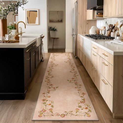 Washable Kitchen Rugs Runners for Hallways: 2x10 Long Runner Rug Non Slip