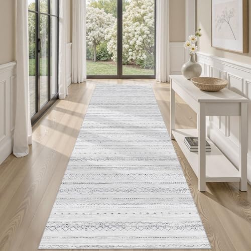 cotiled Hallway 2.6x8 Runner Rugs Washable Boho Moroccan Soft Rug
