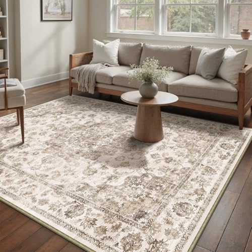 12x15 Brown Neutral Area Rug