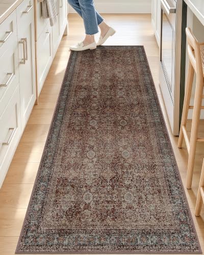 OLANLY 2x6 Washable Runner Rug, Soft Non Slip Carpet for Hallway Kitchen