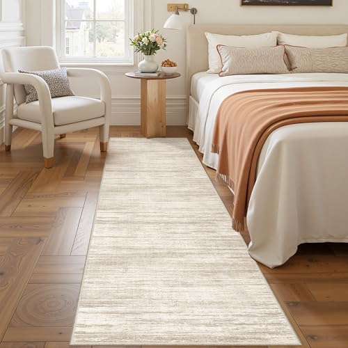 2x8 Runner Rug Non Slip,Washable Hallway Runner Rug,Brown