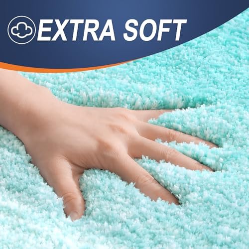 OLANLY Bathroom Rugs Mat 36x24, Extra Soft Absorbent Microfiber Bath Rugs
