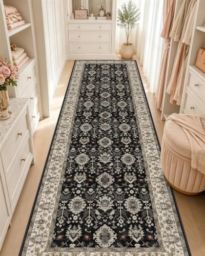 OLANLY 2x7 Washable Runner Rug, Soft Non Slip Carpet for Hallway Kitchen