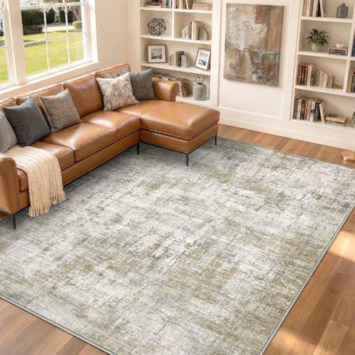 5x7 Area Rugs Washable Living Room Rug Non Slip Soft Carpets
