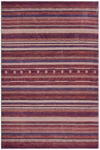 Keen Home Design Vintage Washable Area Rug, Non-Slip Low Pile, 8x10