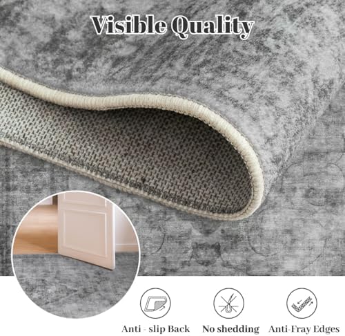 Homemate Washable Rug 10x12 Area Rugs - Vintage Rugs for Living Room