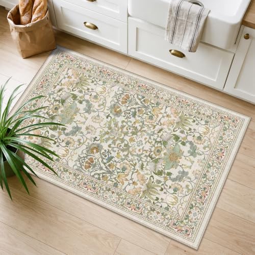 HY HAOYUNLAI Washable 2x3 Entryway Area Rug Non-Slip Carpet
