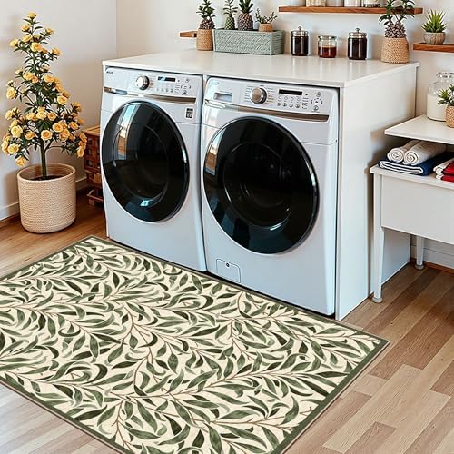 Boho Outdoor Rug - 28" x 43" Front Door Mat Indoor Outside Entrance