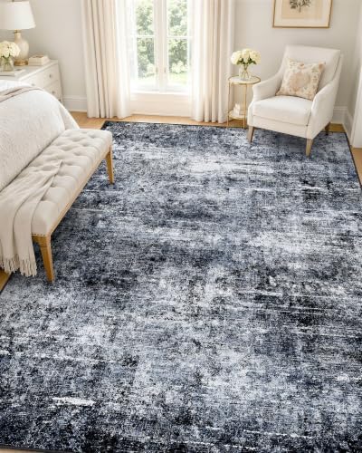 OLANLY 5x7 Washable Area Rug, Soft Non Slip Carpet for Bedroom Living Room