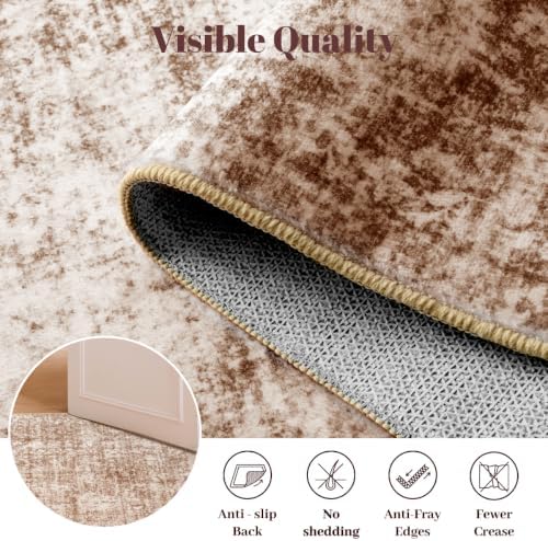 Homemate Washable Rug 6x9 Area Rugs - Vintage Rugs for Living Room