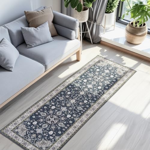 Ophanie Black Velvet Area Rugs 2x6 for Bedroom Living Room, Fluffy Shag Fuzzy Carpet, Plush Shaggy Rug, Indoor Carpet for Kids Boys Dorm Home Decor Aesthetic, Nursery with 99 pcs Pile fibers