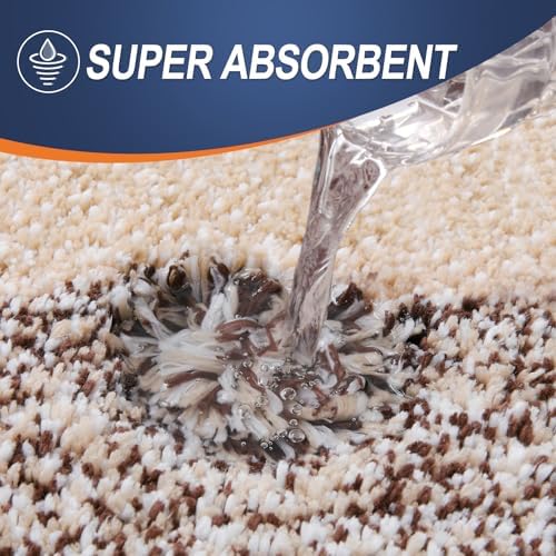 OLANLY Bathroom Runner Rug 45x27, Extra Soft Absorbent Microfiber Bath Rugs