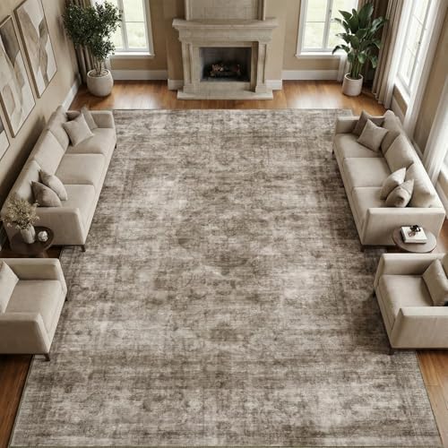 Homemate Washable Rug 10x12 Area Rugs - Vintage Rugs for Living Room