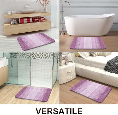 OLANLY Large Bathroom Rugs 44x32, Extra Soft Absorbent Microfiber Bath Rugs