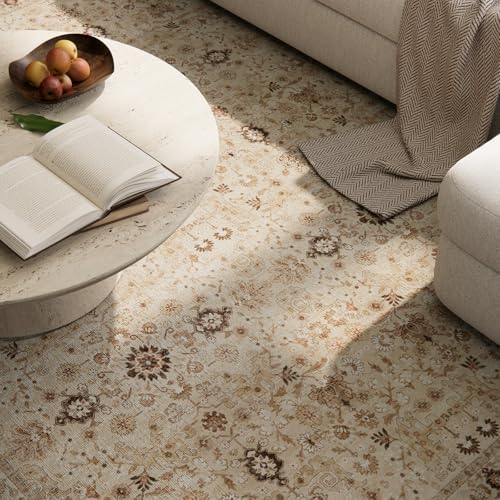 Machine Washable Rugs for Living Room: 6x9 Area Rugs for Bedroom
